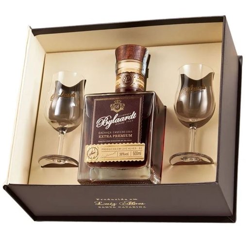Cachaca Bylaardt Extra Premium 23 Anos Caixa